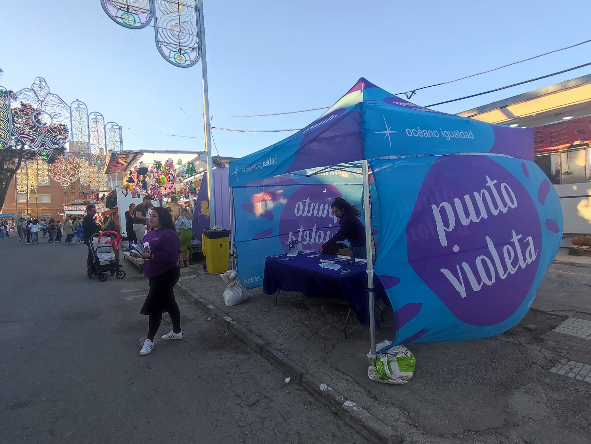 El recinto ferial de La Línea contará con un punto violeta contra agresiones sexistas.
