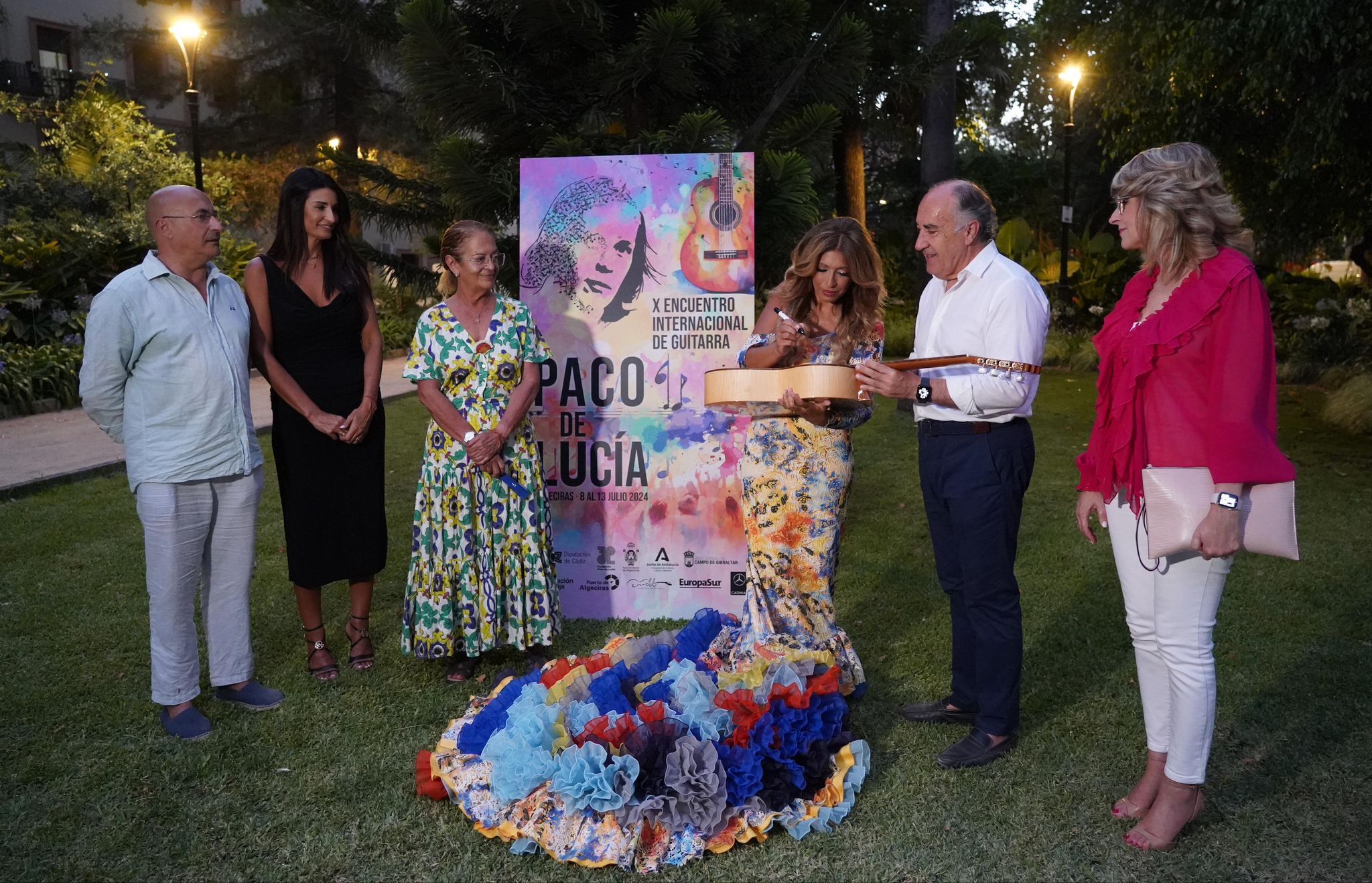 La pianista Rosario Montoya cautiva al público algecireño en el X Encuentro de Paco de Lucía