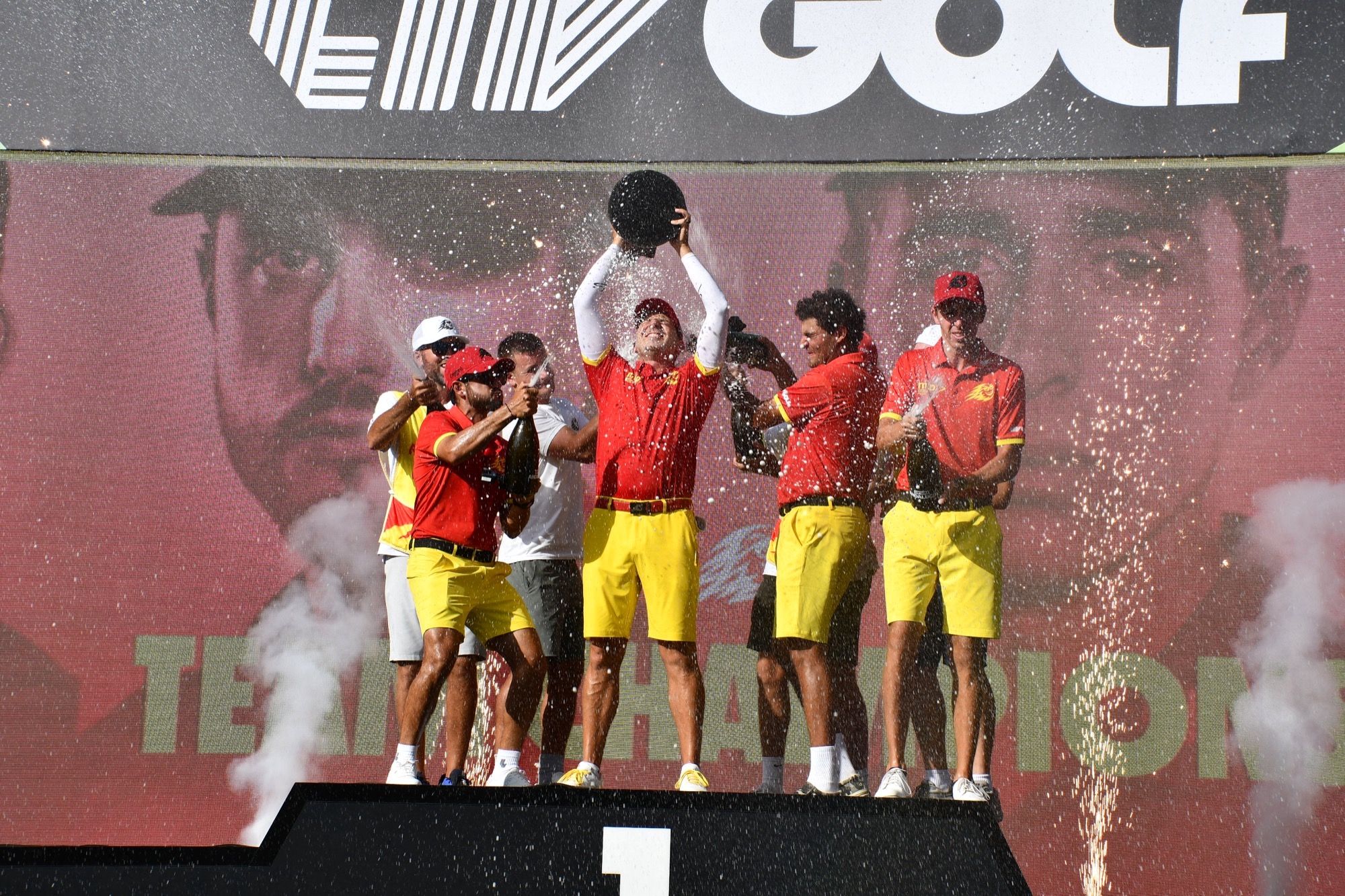 Sergio García y su equipo, los Fireballs, se hacen con un muy reñido LIV Golf Andalucía