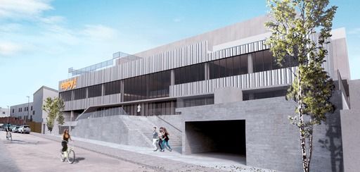 Futuro centro deportivo en Salesianos.