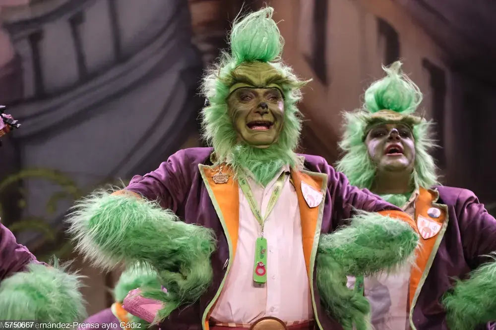 Chirigota 'El grinch de Cai'.