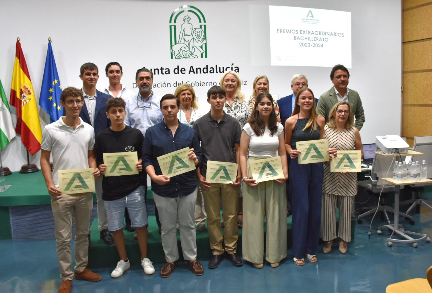 Ismael Partido Ruiz, del IES José Cadalso de San Roque, reconocido en los Premios Extraordinarios de Bachillerato