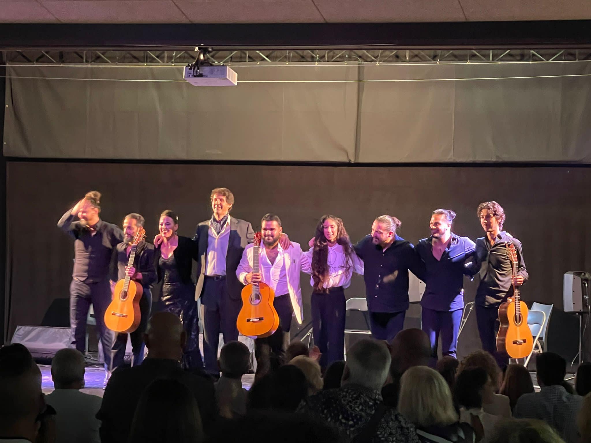 Foto del Festival Flamenco Campo de Gibraltar en la pasada edición en Castellar de la Frontera.