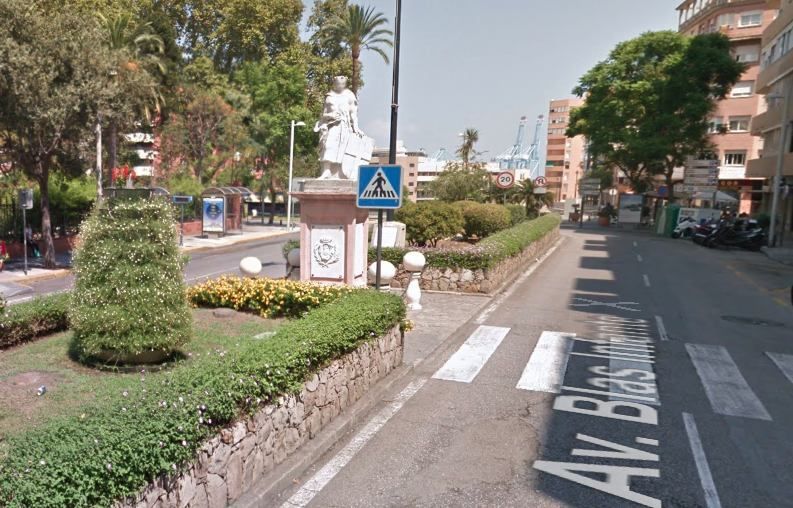 Avenida Blas Infante de Algeciras, en una imagen de Google Maps.