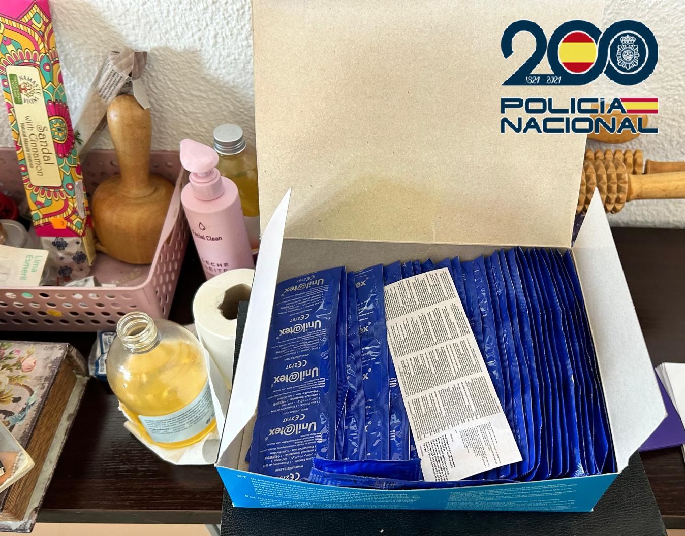 La Policía detiene en Algeciras a tres personas por explotación sexual de mujeres en pisos. Foto: Policía Nacional. 