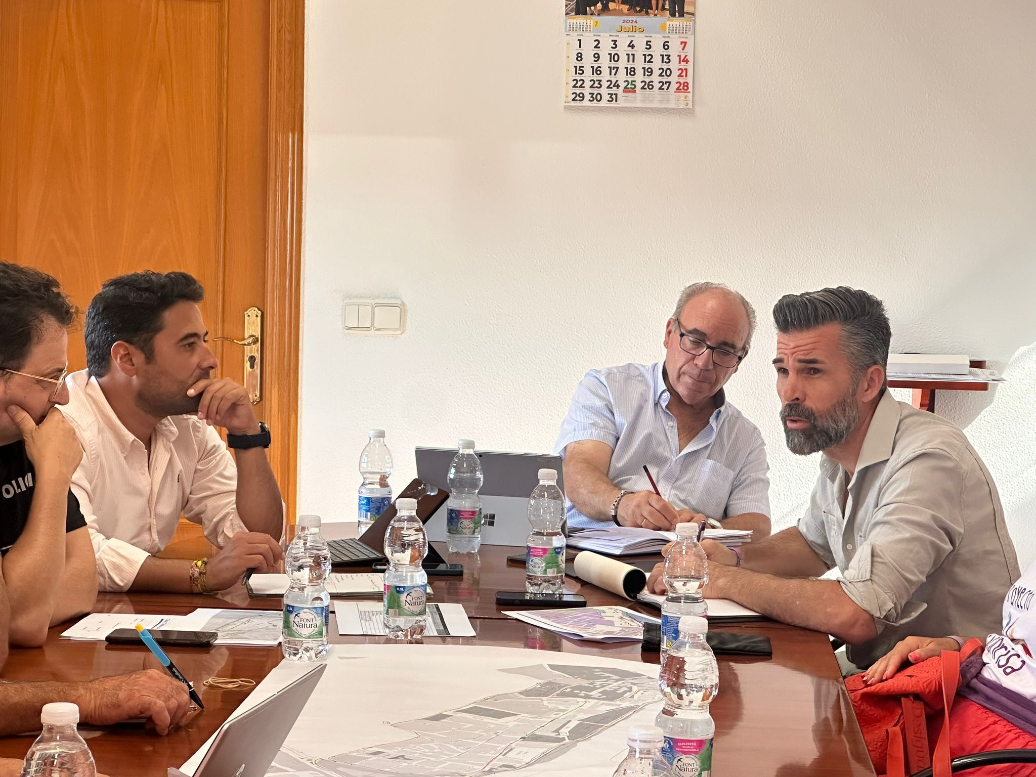 Reunión VII Carrera Solidaria.