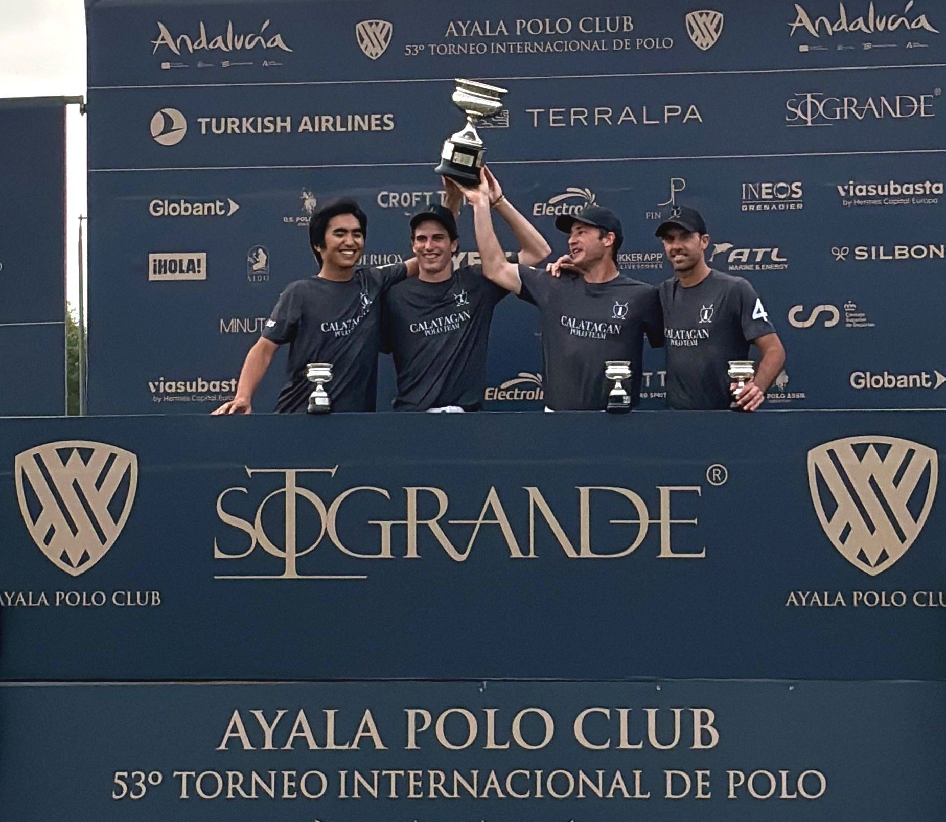 El equipo Calatagan se hace con la Copa de Bronce Sotogrande de alto hándicap de polo.