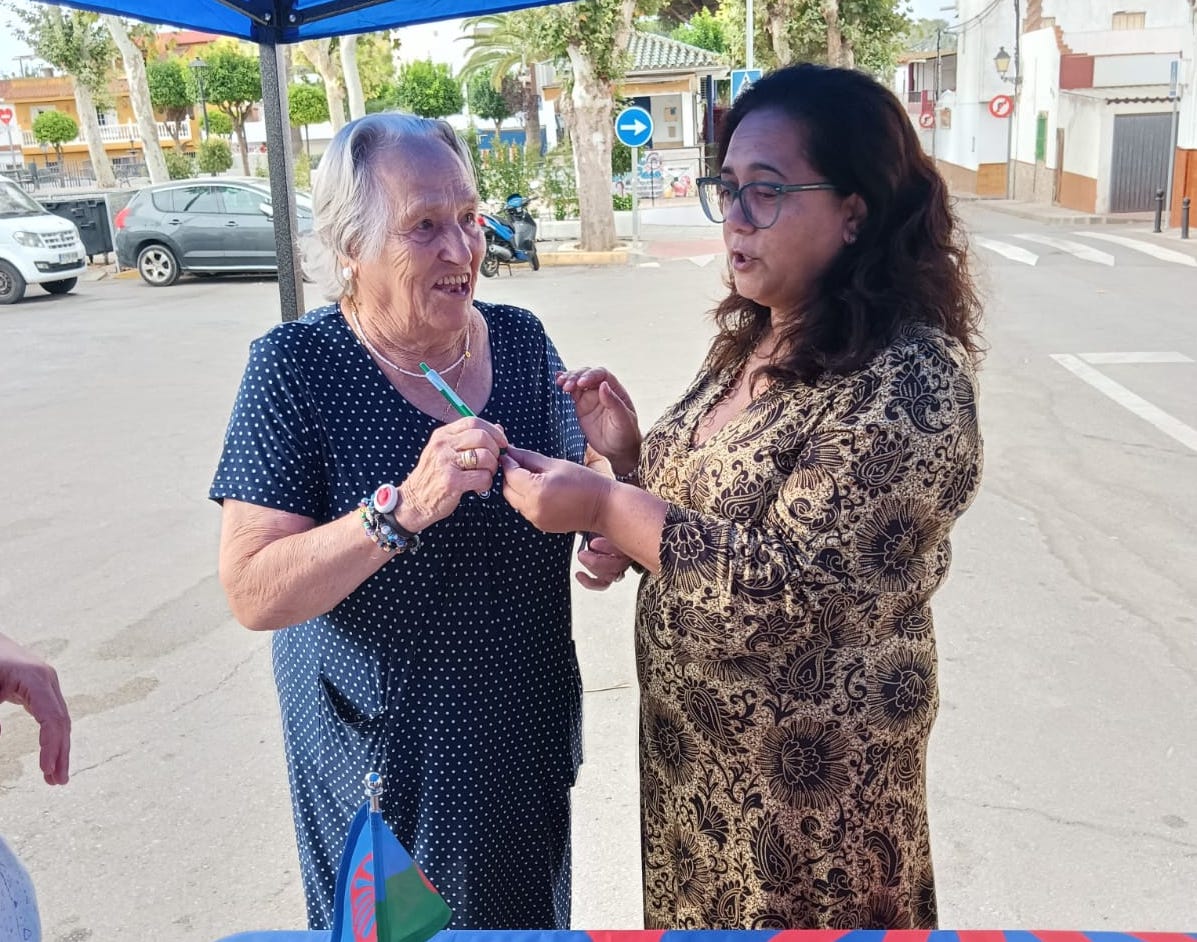 García León presenta en Taraguilla el programa PICGA para la inclusión de la comunidad gitana. 