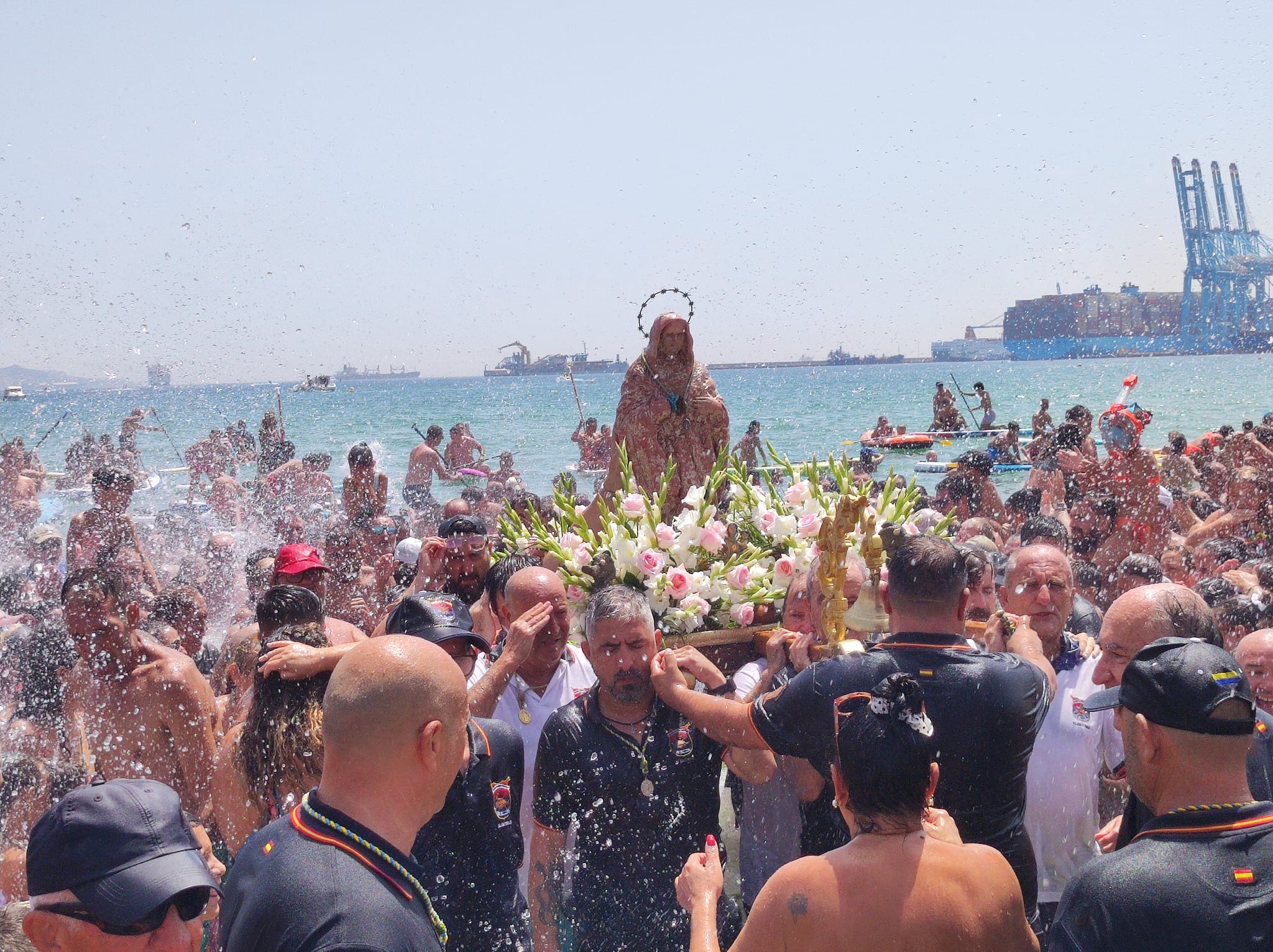 Romería Marítima de La Palma en 2023.