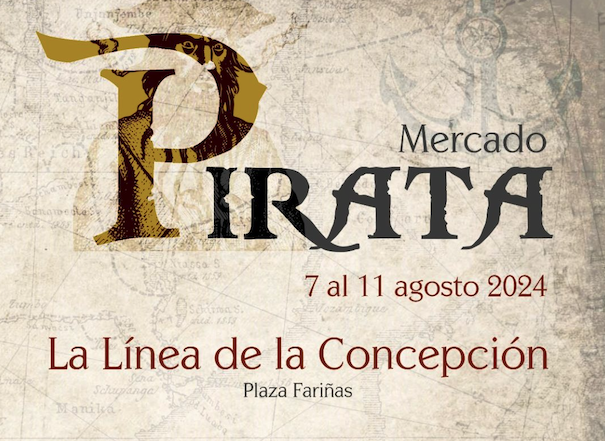 Cartel mercado pirata.