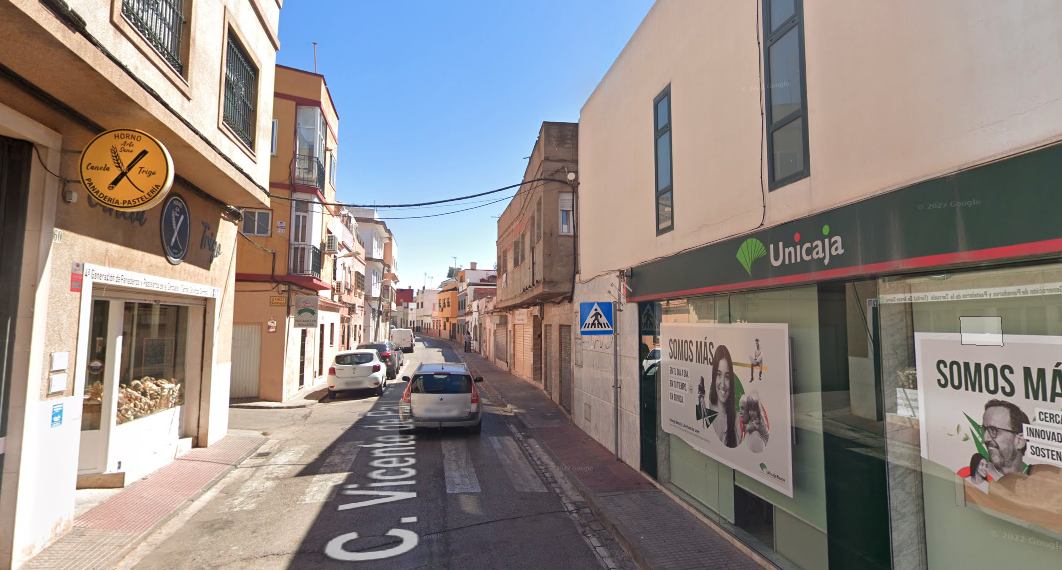 Calle Vicente de Paul, en La Bajadilla.