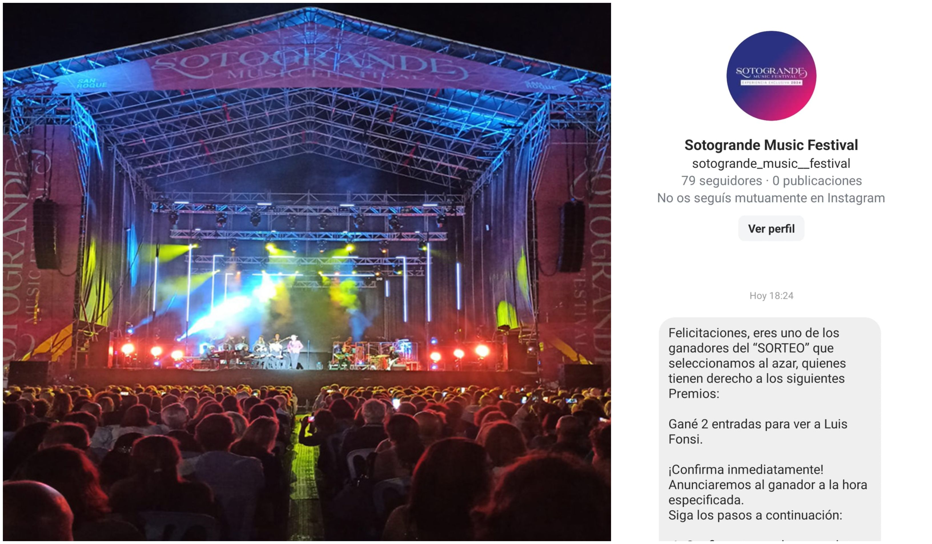 Alertan de una posible estafa relacionada con Luis Fonsi y su concierto en el Sotogrande Music Festival