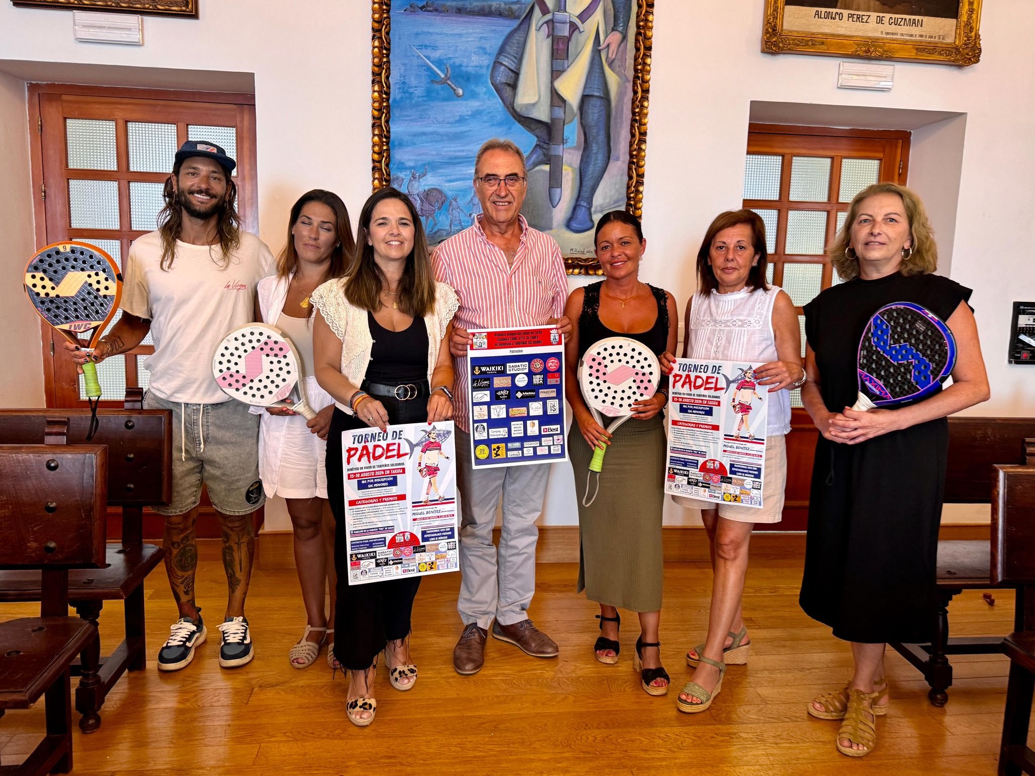 Jugar al pádel por una buena causa: Tarifa vuelve a celebrar un torneo solidario