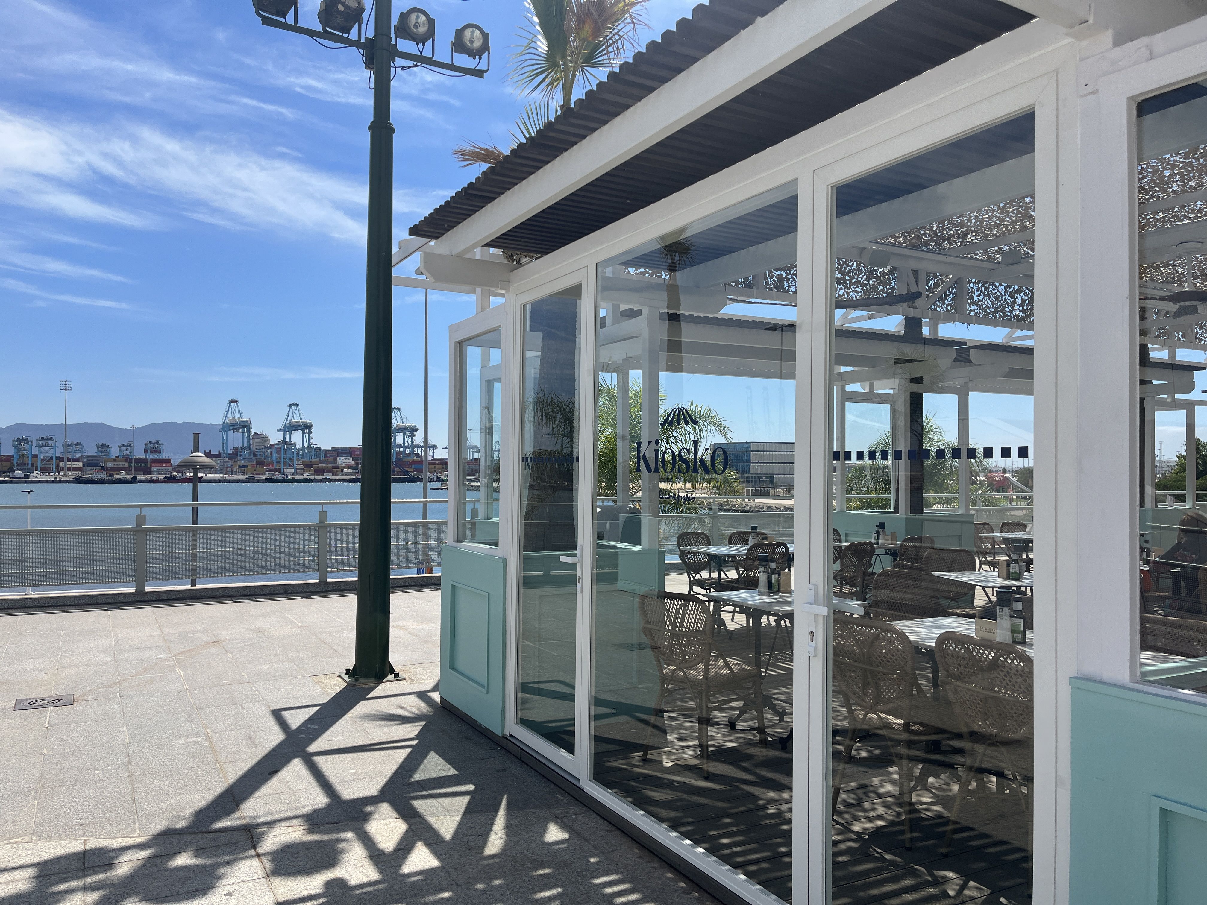 Así es 'El Kiosko', el nuevo espacio de restauración en la primera terraza de El Corte Inglés. Imagen: B. J./8Directo.   