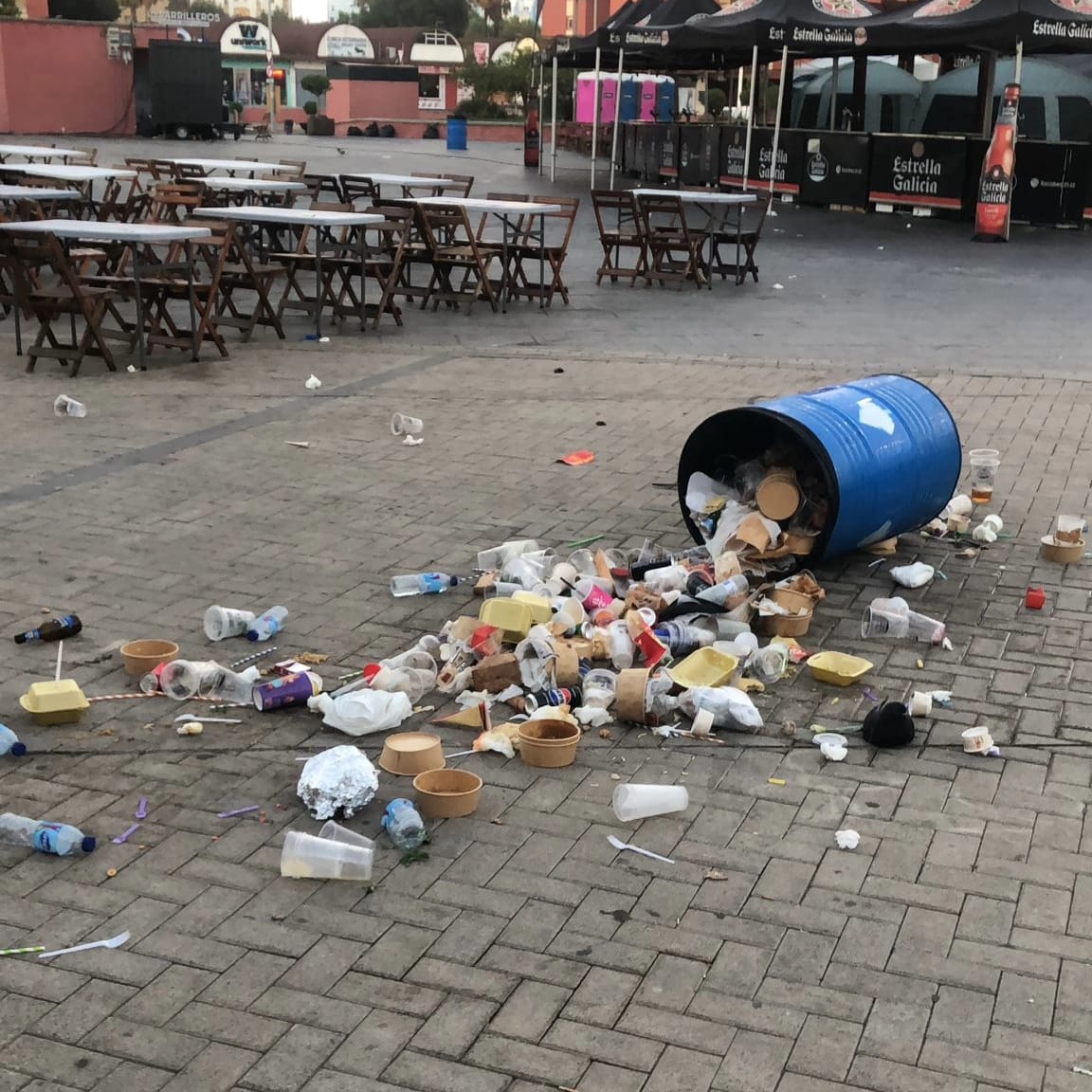 Cancelado el Festival de Foodtrucks en La Línea ante la falta de limpieza de la organización