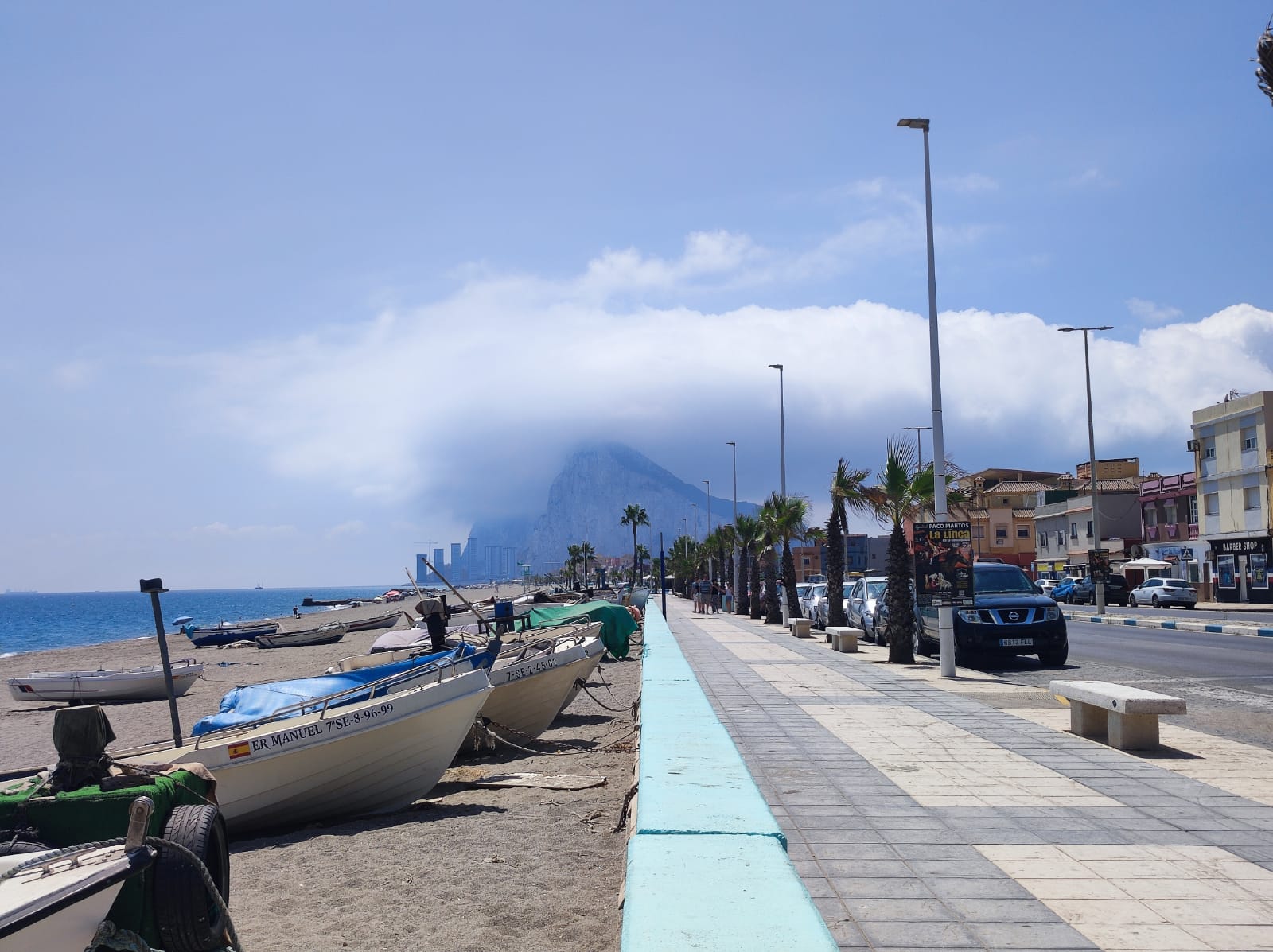 La boina del Peñón de Gibraltar, una nube única en el mundo