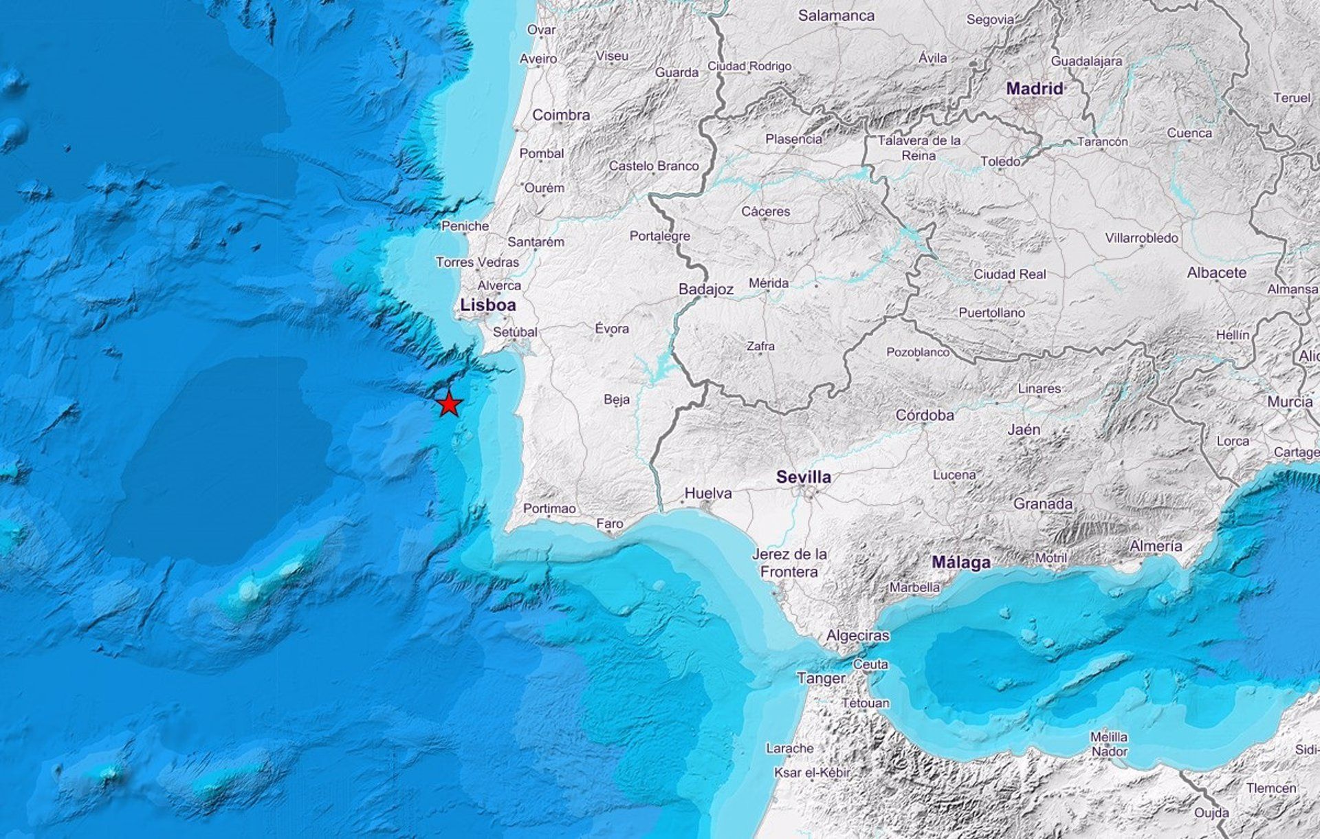 Un terremoto de magnitud 5,3 en el sur de Portugal se deja sentir también en España.