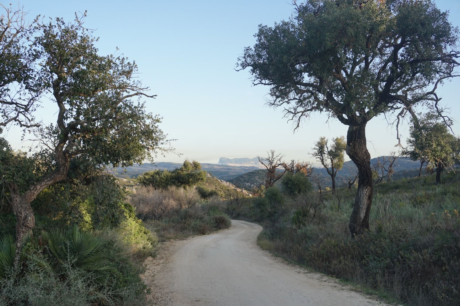 Ruta de Valdeinfierno, en Los Barrios. Ruta de Valdeinfierno, en Los Barrios.
