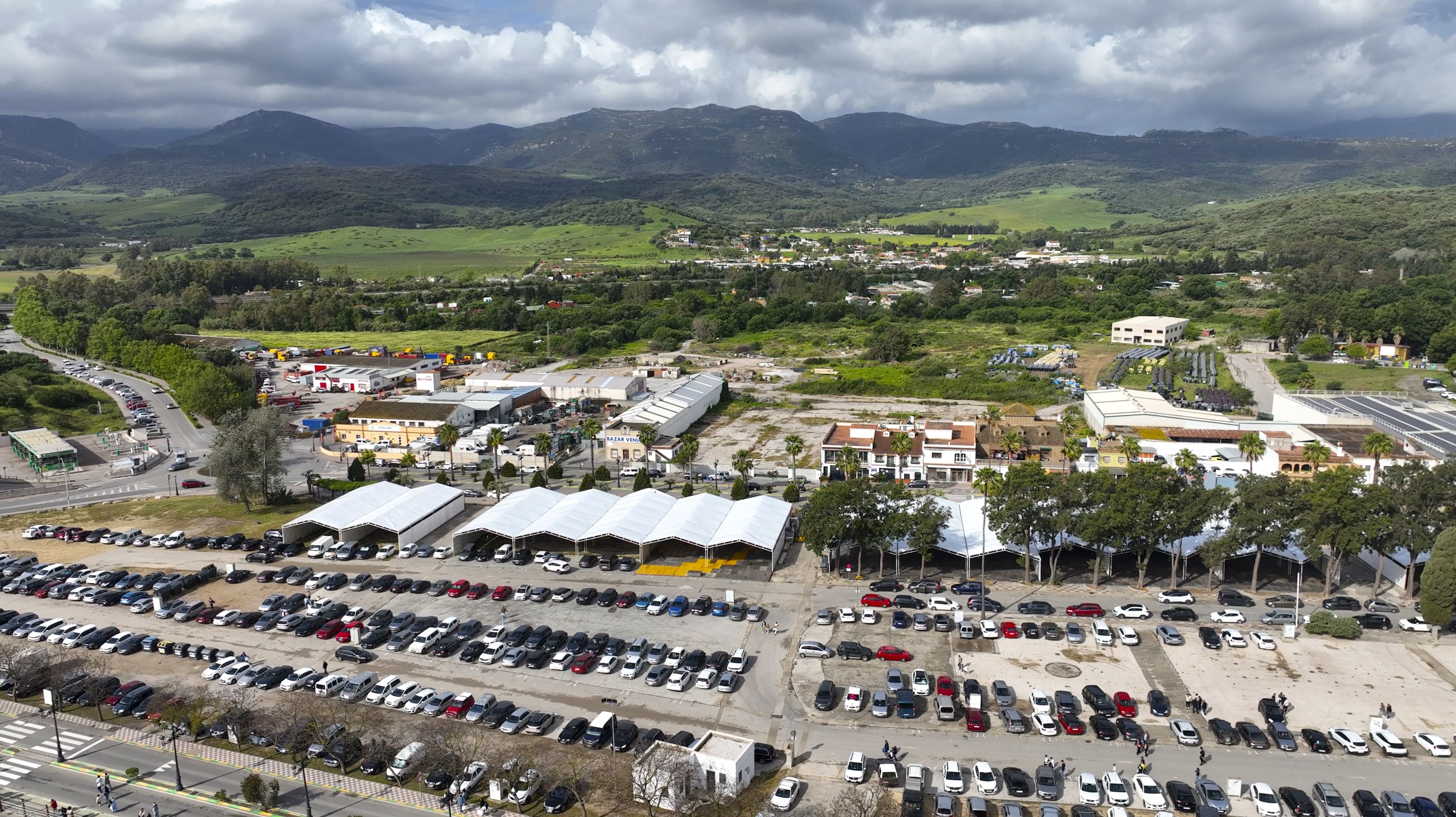 Los Barrios desde las alturas. Los Barrios desde las alturas.
