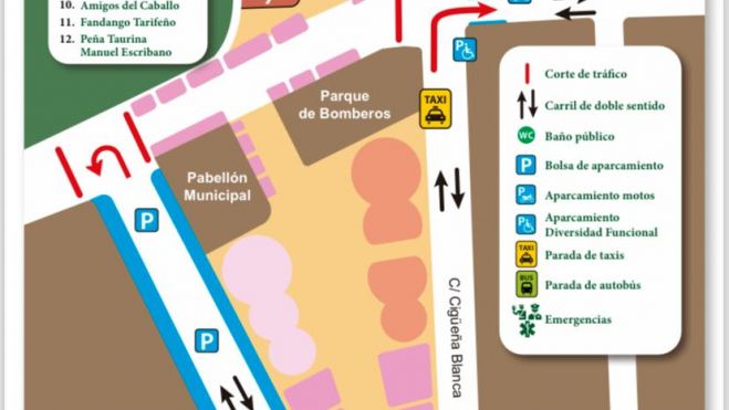 Plano de la Feria 2024. Plano de la Feria 2024.