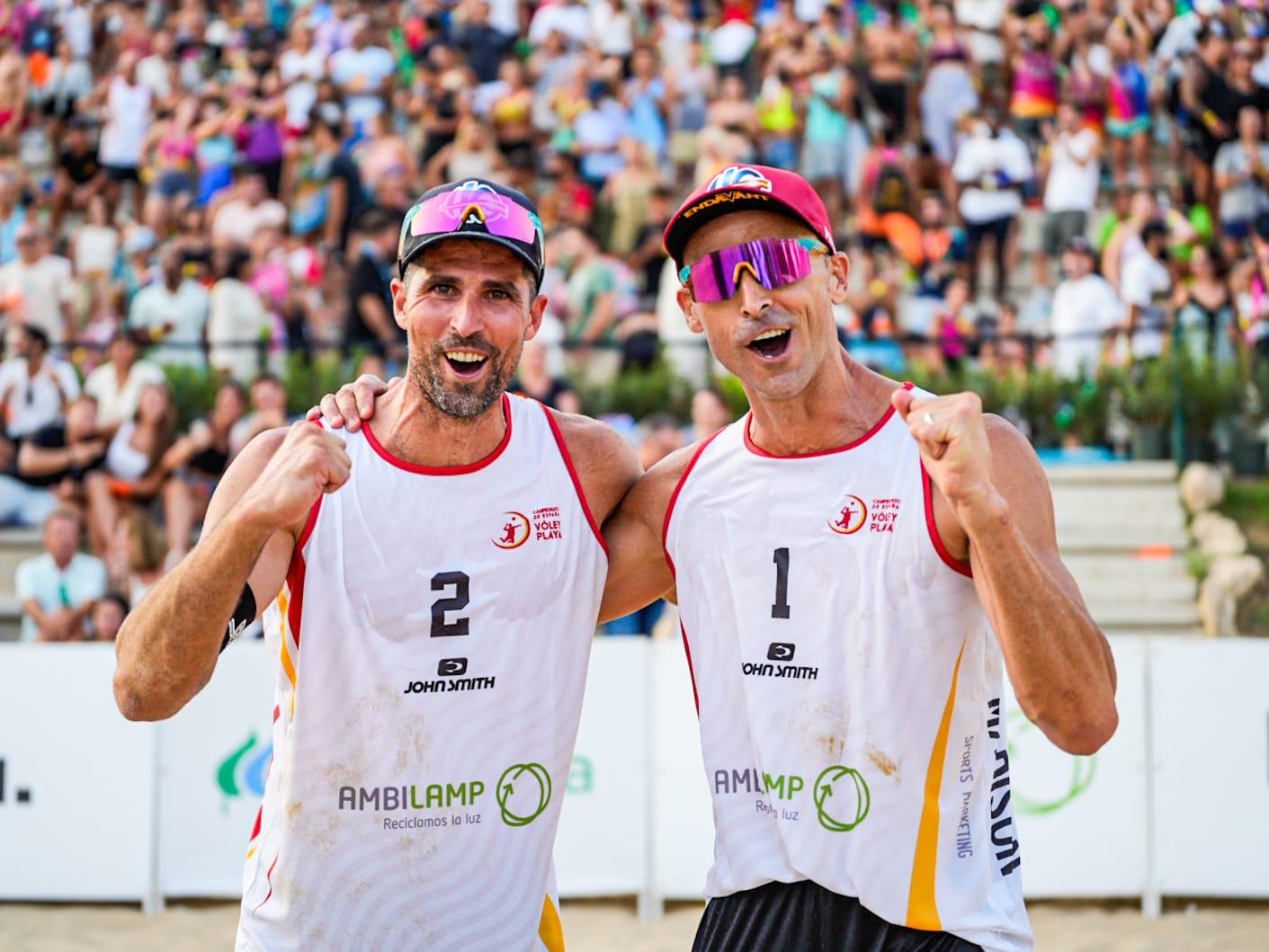 Herrera y Gavira, de nuevo campeones de España de voley play