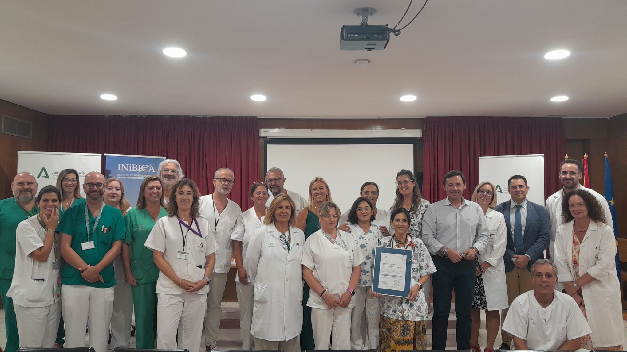 La Unidad de Pediatría del 'Punta Europa', reconocida por su calidad y su compromiso.