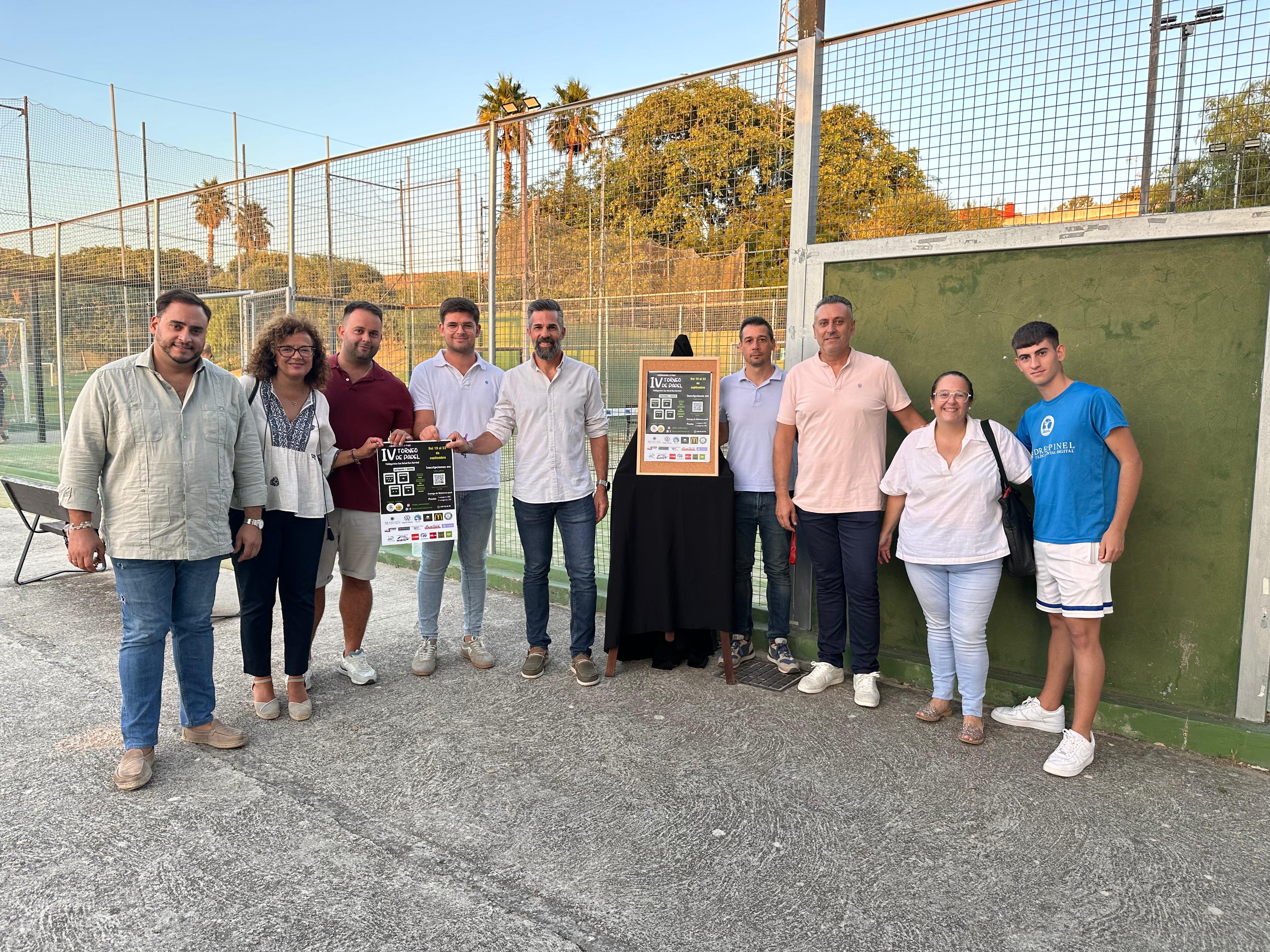 Presentada la cuarta edición del Torneo de Pádel 'Medinaceli y Paz' de Los Barrios.