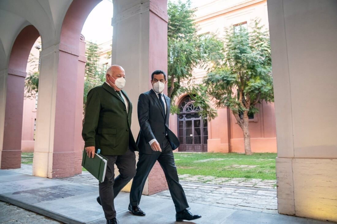 AMPL.- Moreno propone a Jesús Aguirre como presidente del Parlamento de la XII Legislatura