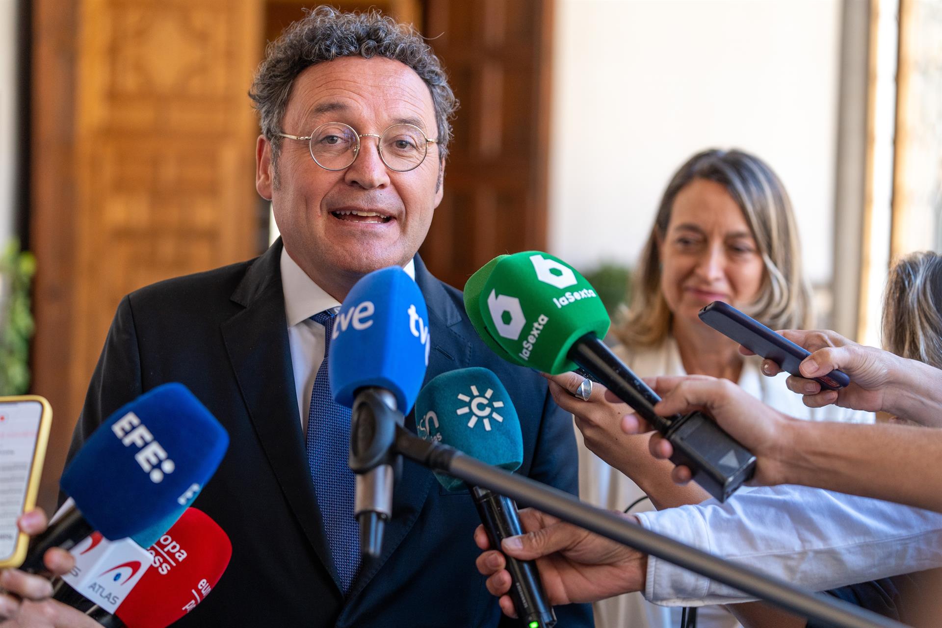García Ortiz apuesta por la colaboración de instituciones en la lucha contra el narcotráfico. 
