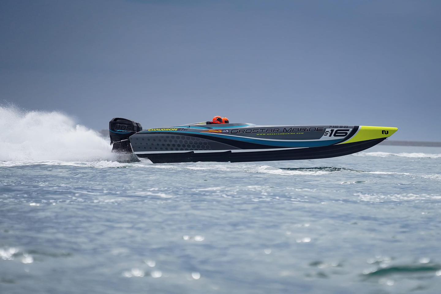 Los campogibraltareños Rubén Ruiz y Eddy González ganan el campeonato de barcos offshore en Inglaterra