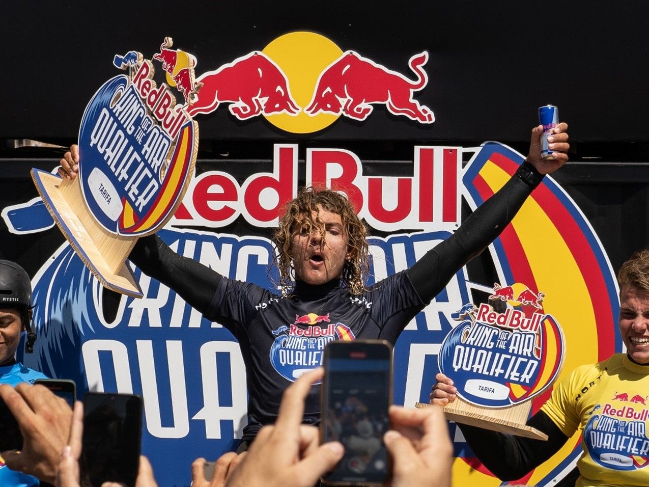 Lorenzo Casati reafirma en Tarifa su plaza en la final del Red Bull King of the Air 2024