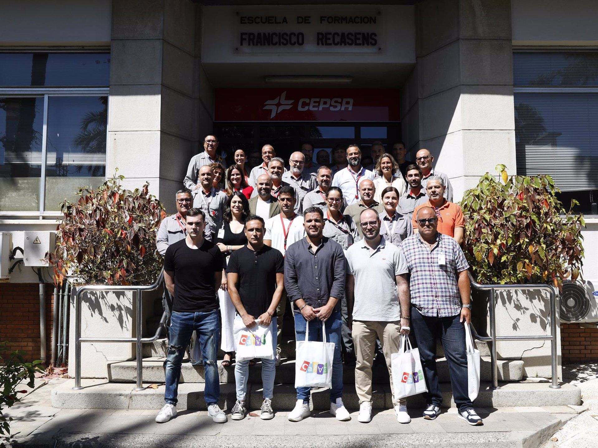 Cepsa y Fundación Randstad inician en San Roque su programa de empleabilidad a personas con discapacidad.