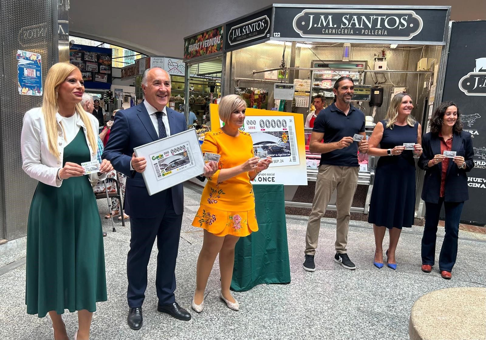 Presentación del cupón con la imagen del mercado 'Ingeniero Torroja'.