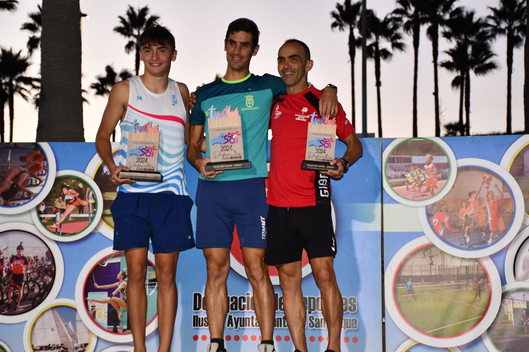 Andrew Gordon y Nicky Macedo ganadores del Triatlón Supersprint