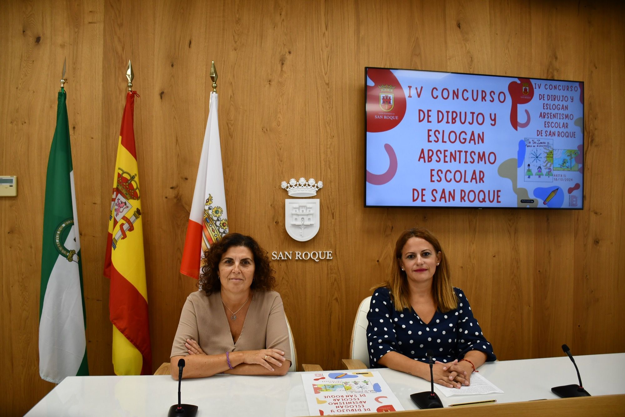 San Roque convoca el IV Concurso de Dibujo y Eslogan sobre Absentismo Escolar.