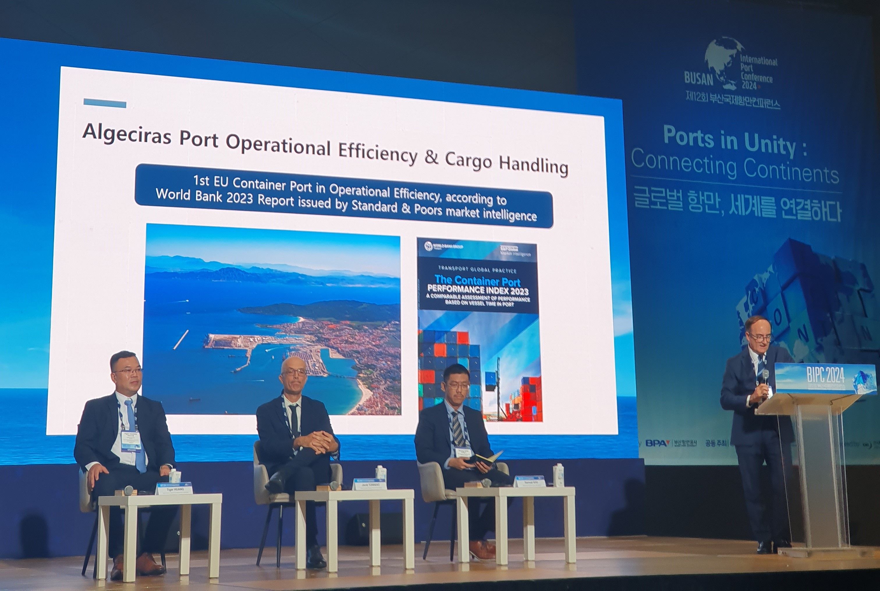 El Puerto de Algeciras celebra la colaboración público-privada en la Conferencia Internacional de Puertos
