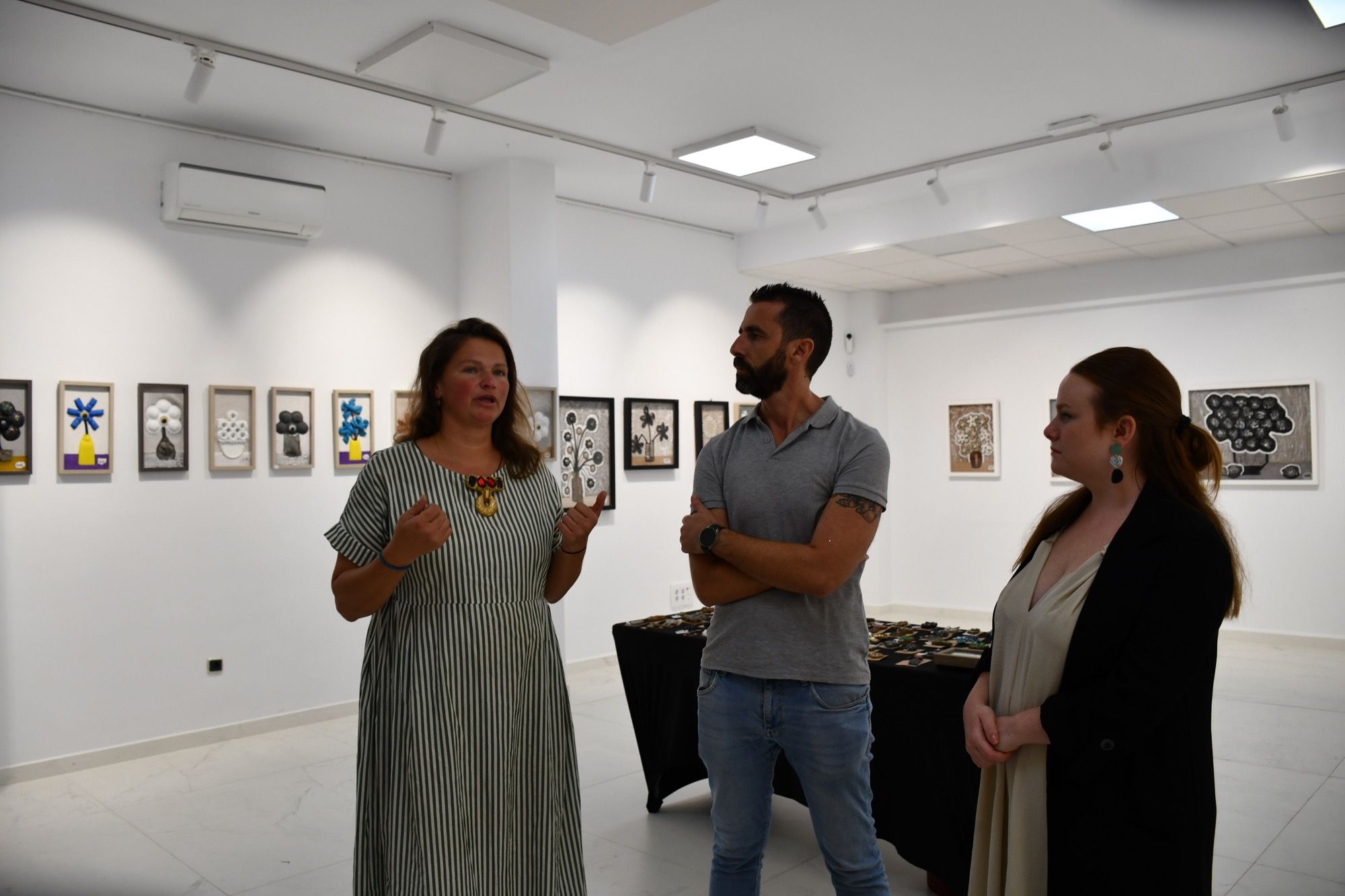 Inaugurada la exposición de la artista rusa Ekaterina Chernysheva en el Espacio Joven.