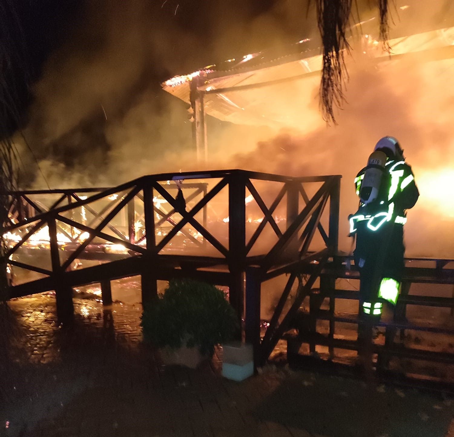 iNCENDIO EN EL CANCHA II.