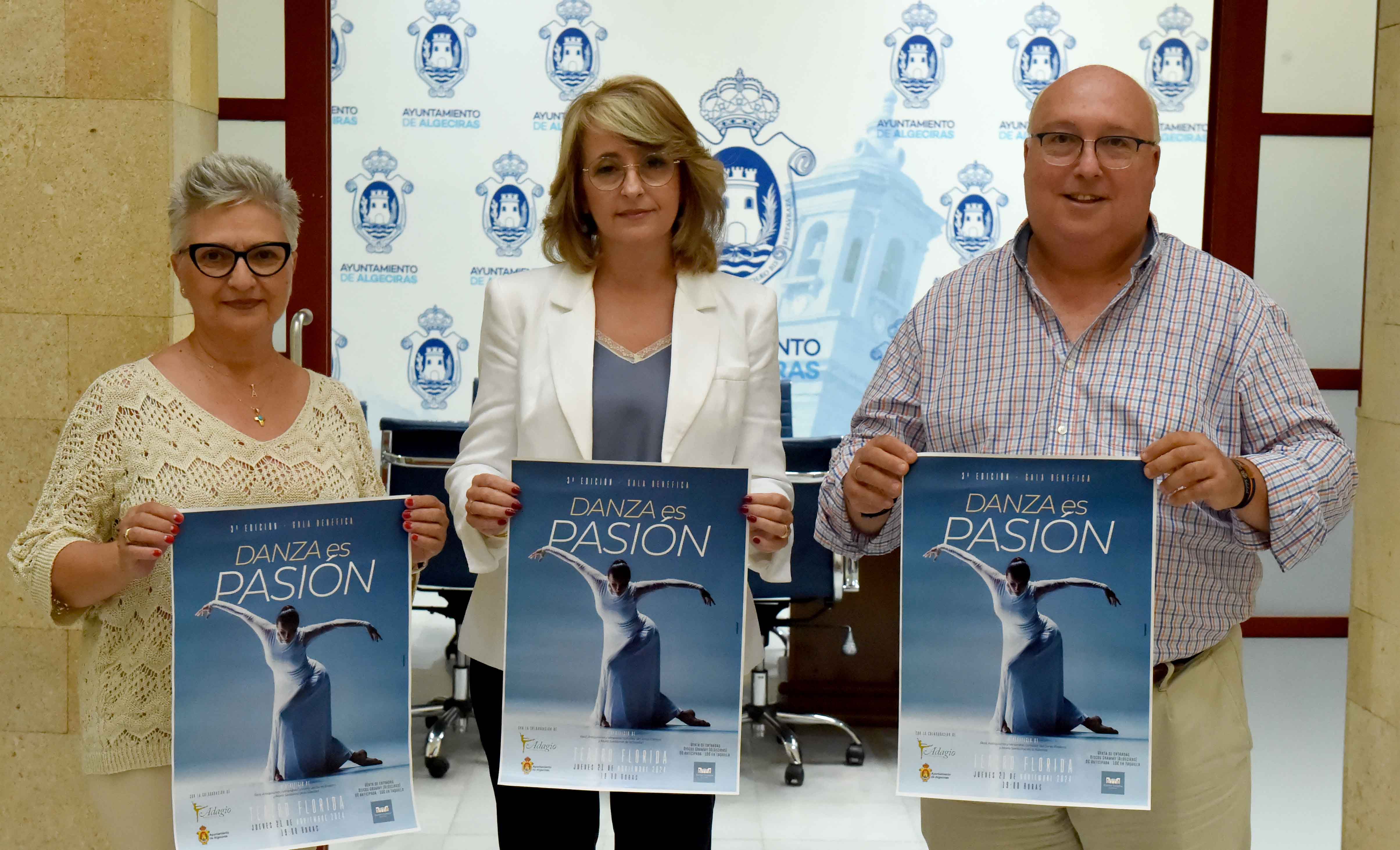 Presentación de la gala. La tercera edición de la Gala Benéfica 'Danza es Pasión', el 21 de noviembre en el teatro Florida 