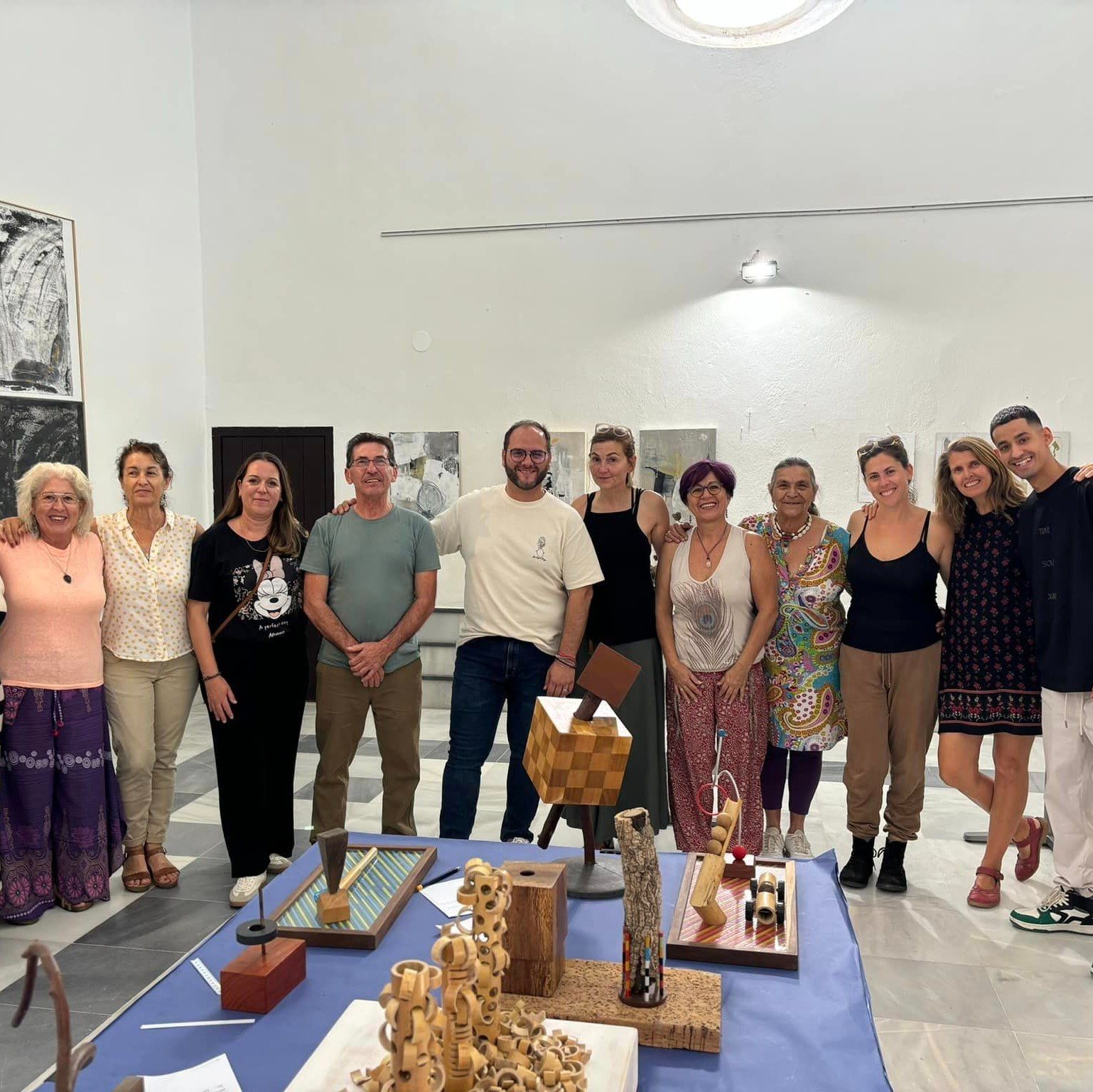 Artistas del Festival Open Arts II. Castellar, epicentro del arte en el Campo de Gibraltar gracias al Festival Open Arts II