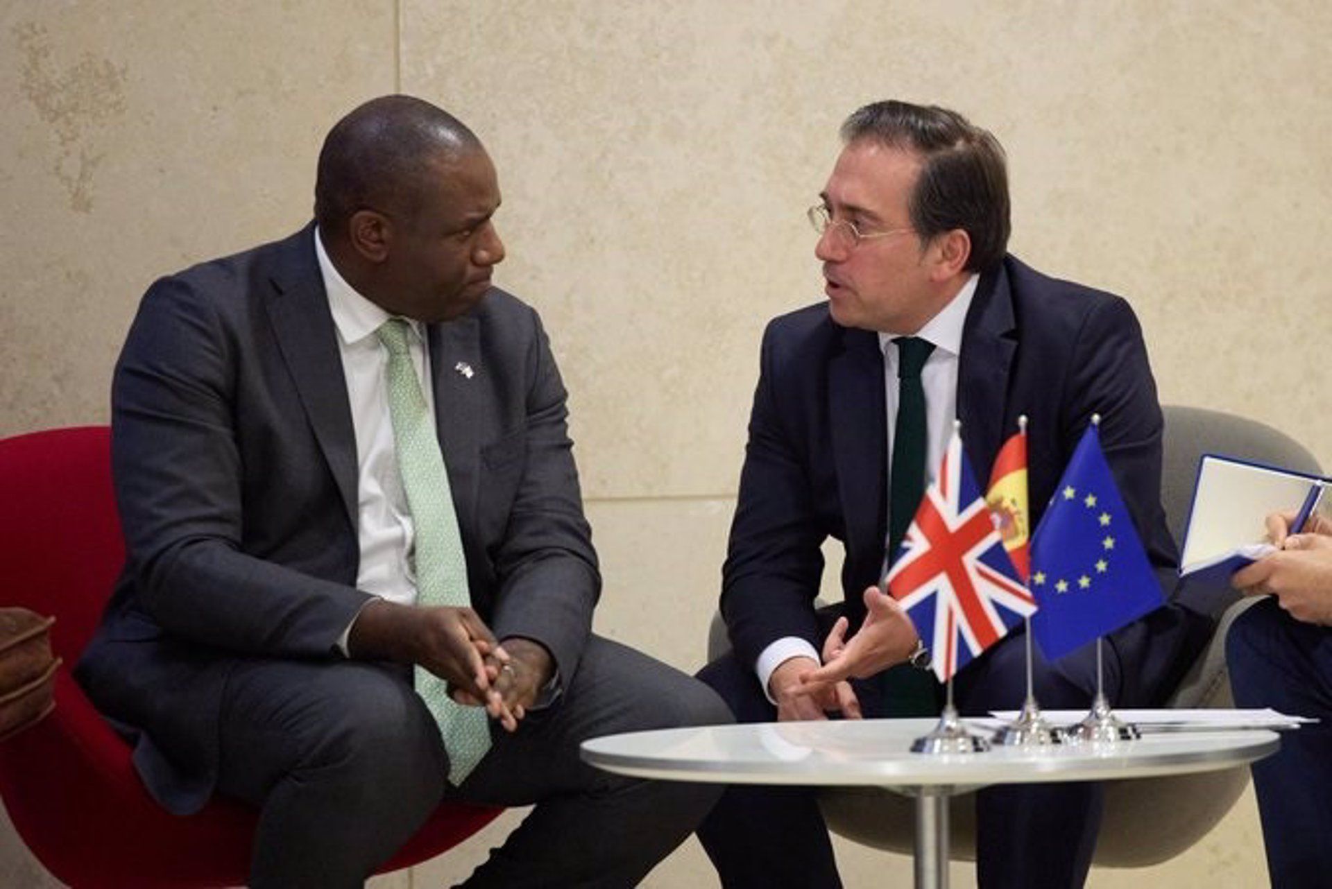 Albares insiste en "la importancia de alcanzar ya" un acuerdo sobre Gibraltar. Foto: MINISTERIO DE ASUNTOS EXTERIORES.