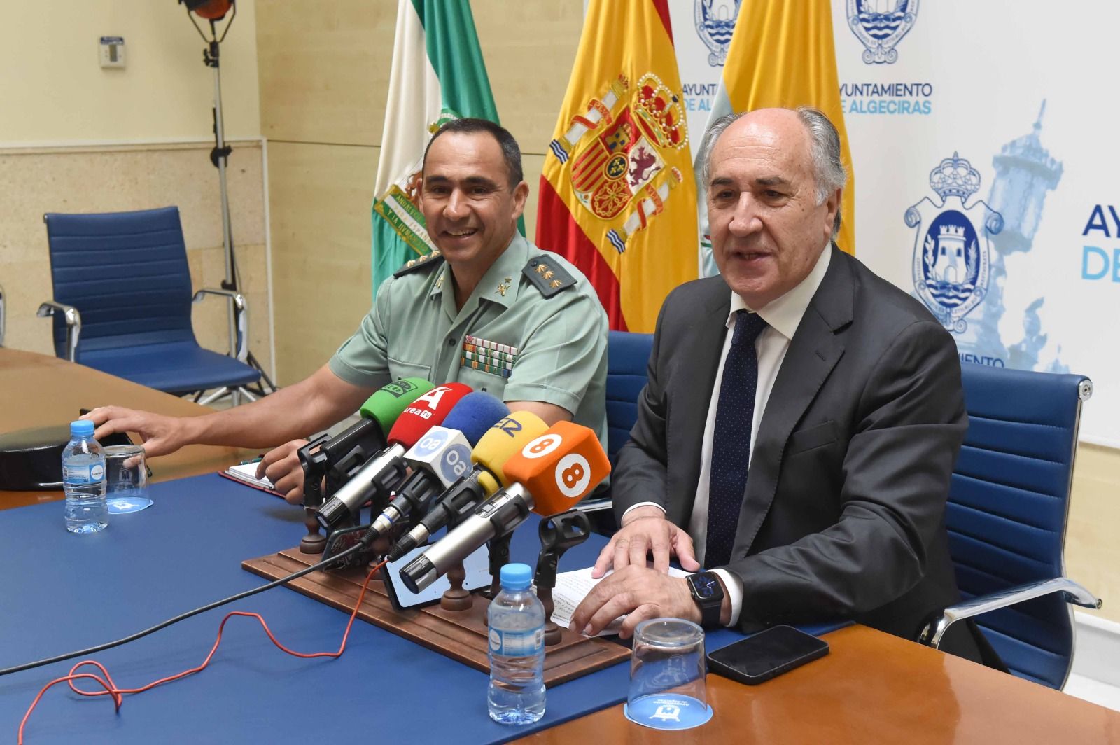 Francisco Almansa dejará la Comandancia de Algeciras tras su ascenso a general. 