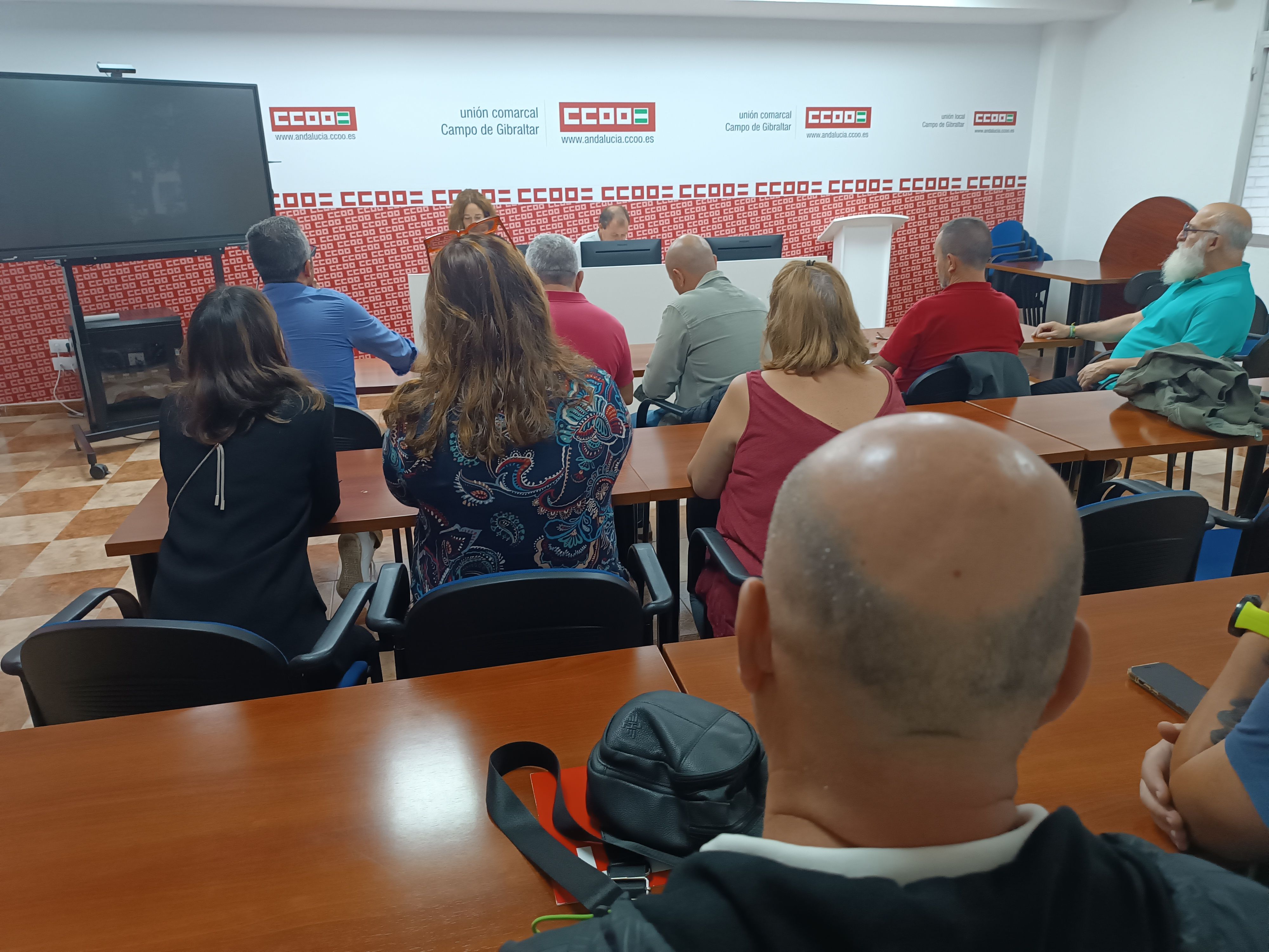 CCOO ultima los detalles de la huelga del transporte por carretera que arrancará el 28 de octubre.