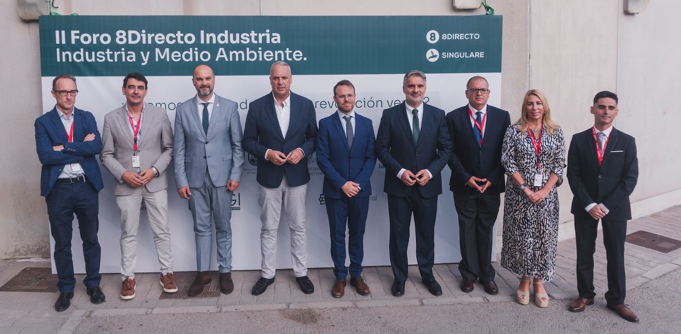 Participantes del II Foro 8Directo Industria, celebrado en las instalaciones de Cepsa en el Campo de Gibraltar. | J. M. Galindo. Participantes del II Foro 8Directo Industria, celebrado en las instalaciones de Cepsa en el Campo de Gibraltar. | J. M. Galindo.