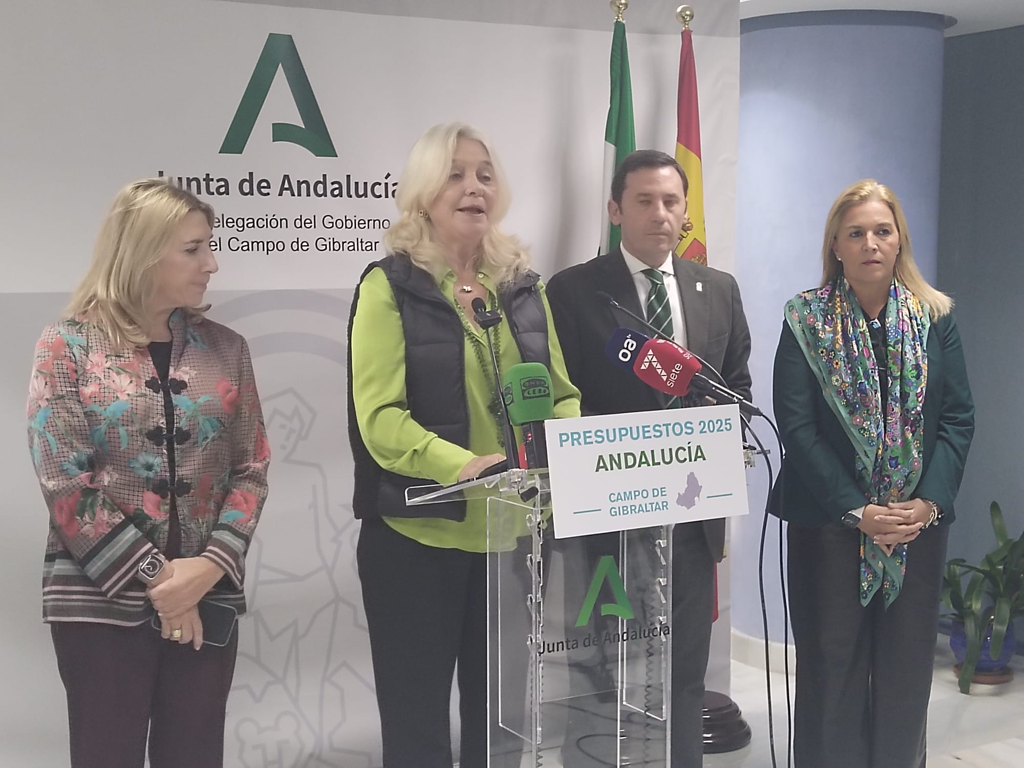 Presentación de los presupuestos. La Junta asegura que el Conservatorio Paco de Lucía "es prioritario" aunque no tenga partida presupuestaria.