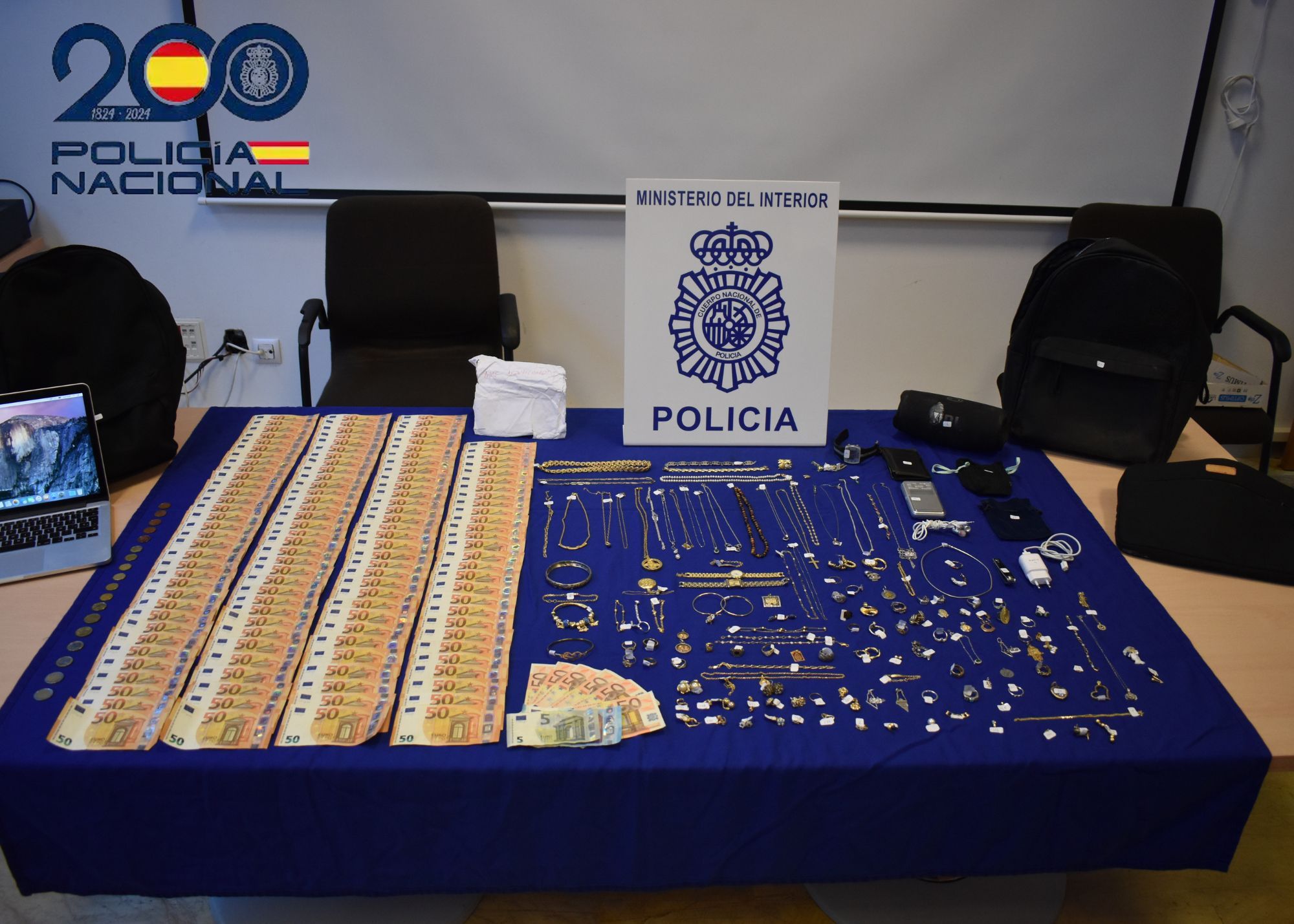 Imagen del motín del 'Hombre Araña'.