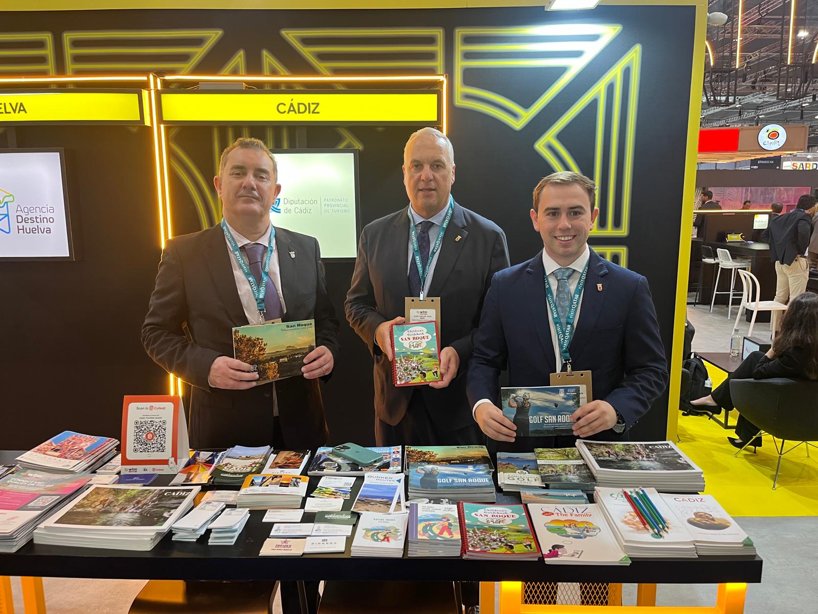 San Roque se promociona en la Feria Internacional de Turismo de Londres. 