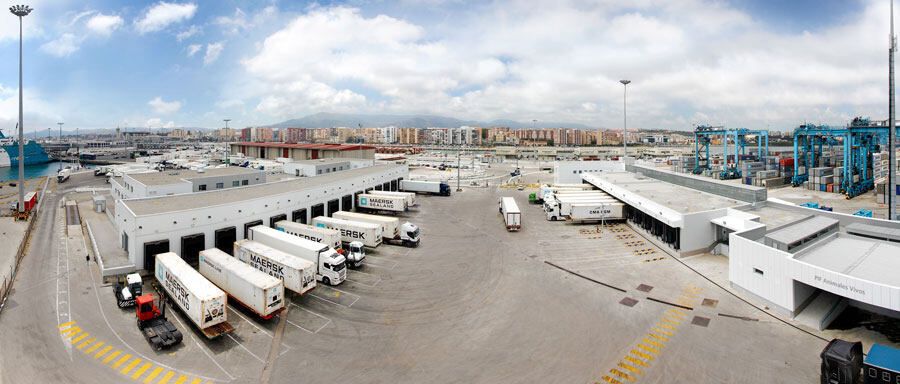 Puesto de Control Fronterizo en Algeciras. Imagen de archivo. CSIF anuncia movilizaciones ante la "falta de personal" en Puestos de Control Fronterizo