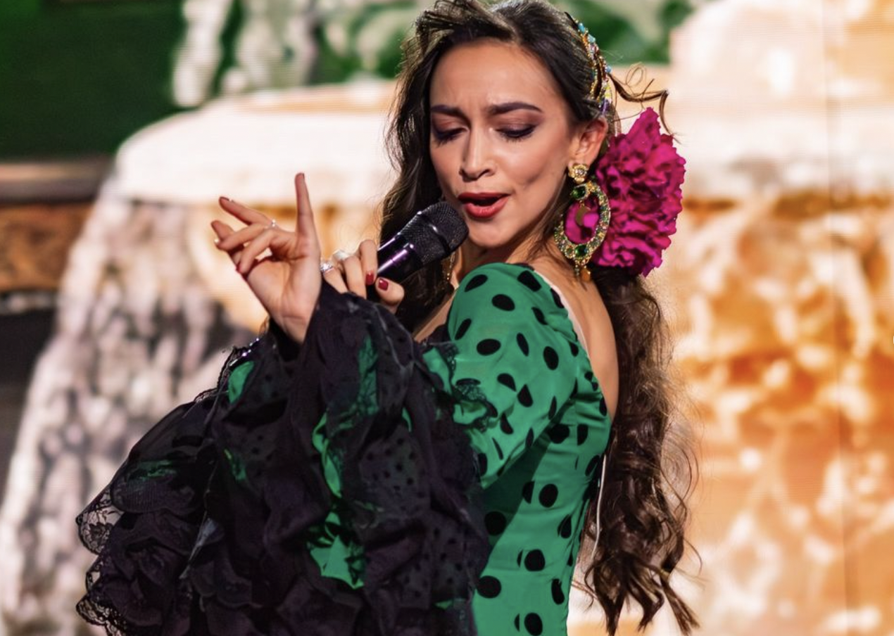 Naomi Santos, concursante en La Bien Cantá: "Me encantaría traerme el premio al Campo de Gibraltar". FOTO: RTVE.