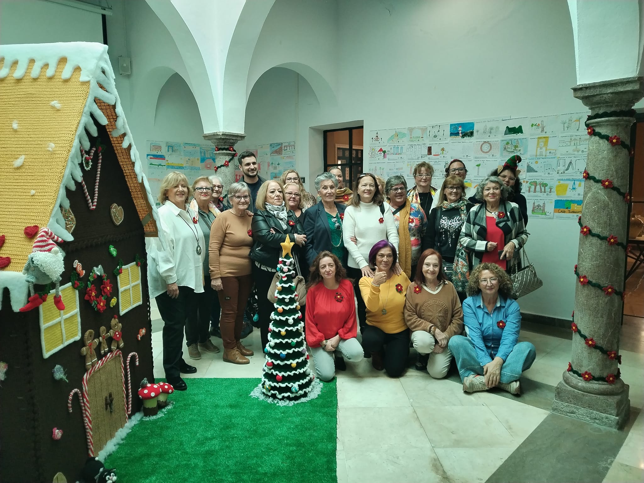 Casita de croché realizada por Recrearte la pasada Navidad.